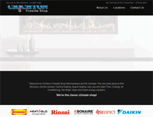 Tablet Screenshot of crichton.com.au